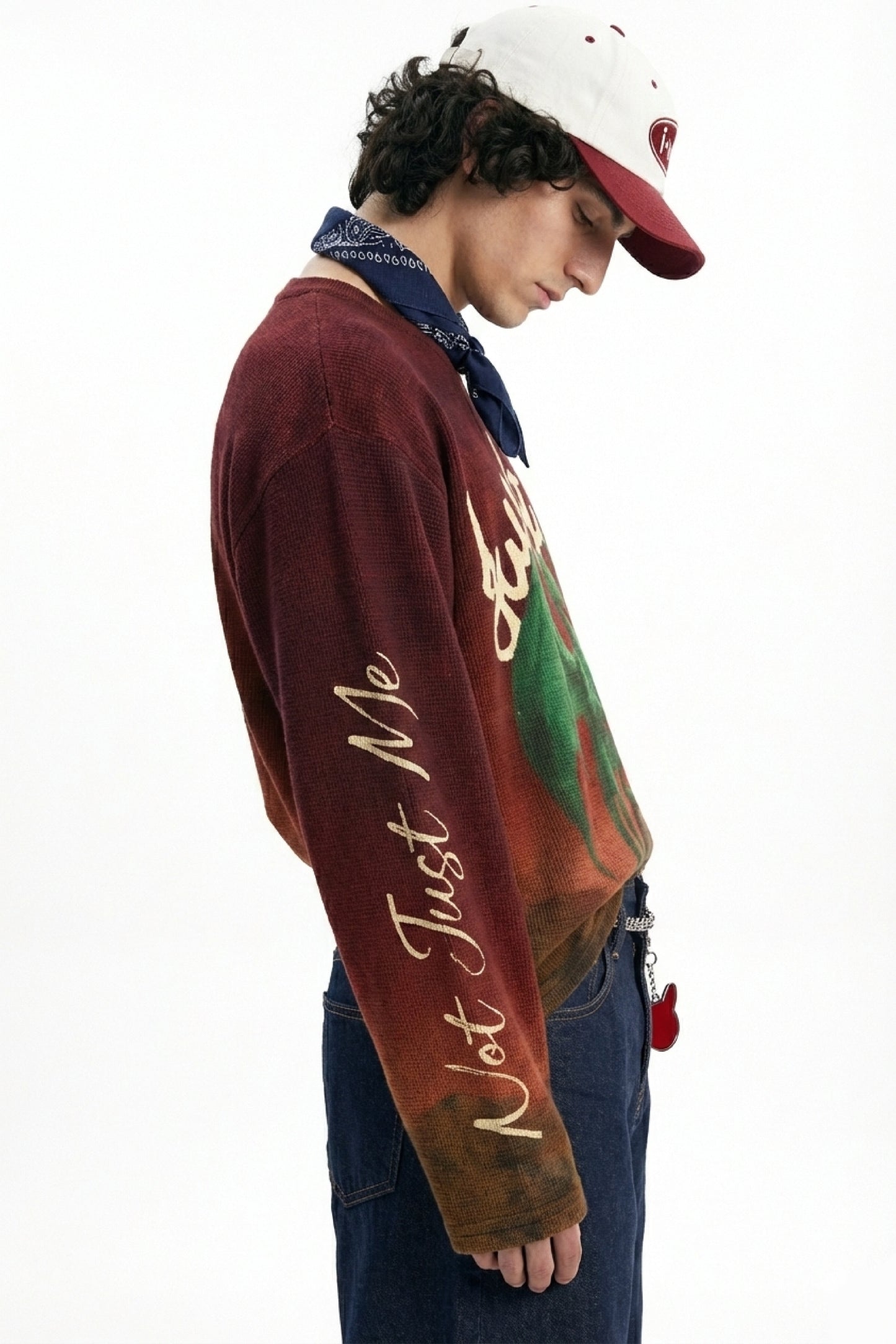 Emerald Dragon Full Sleeve Waffle Tee