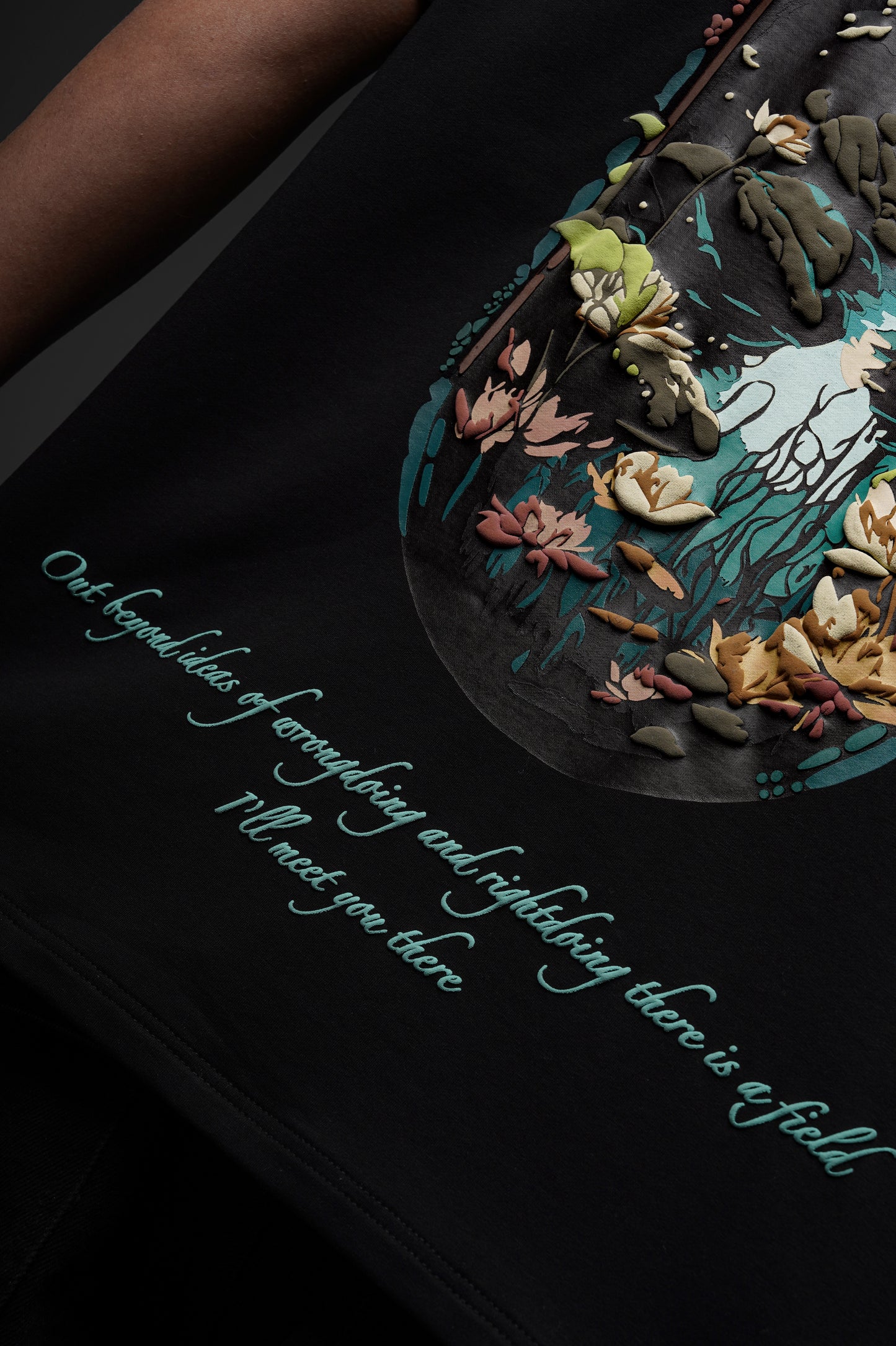 Different World Tee Black