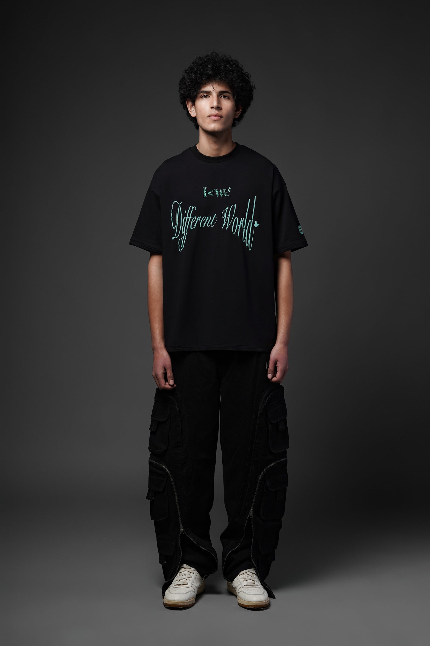 Different World Tee Black