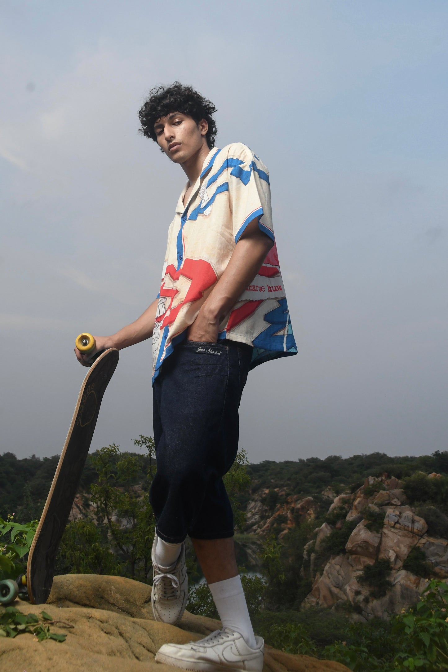 Wat Wat Cuban Half Sleeve Shirt