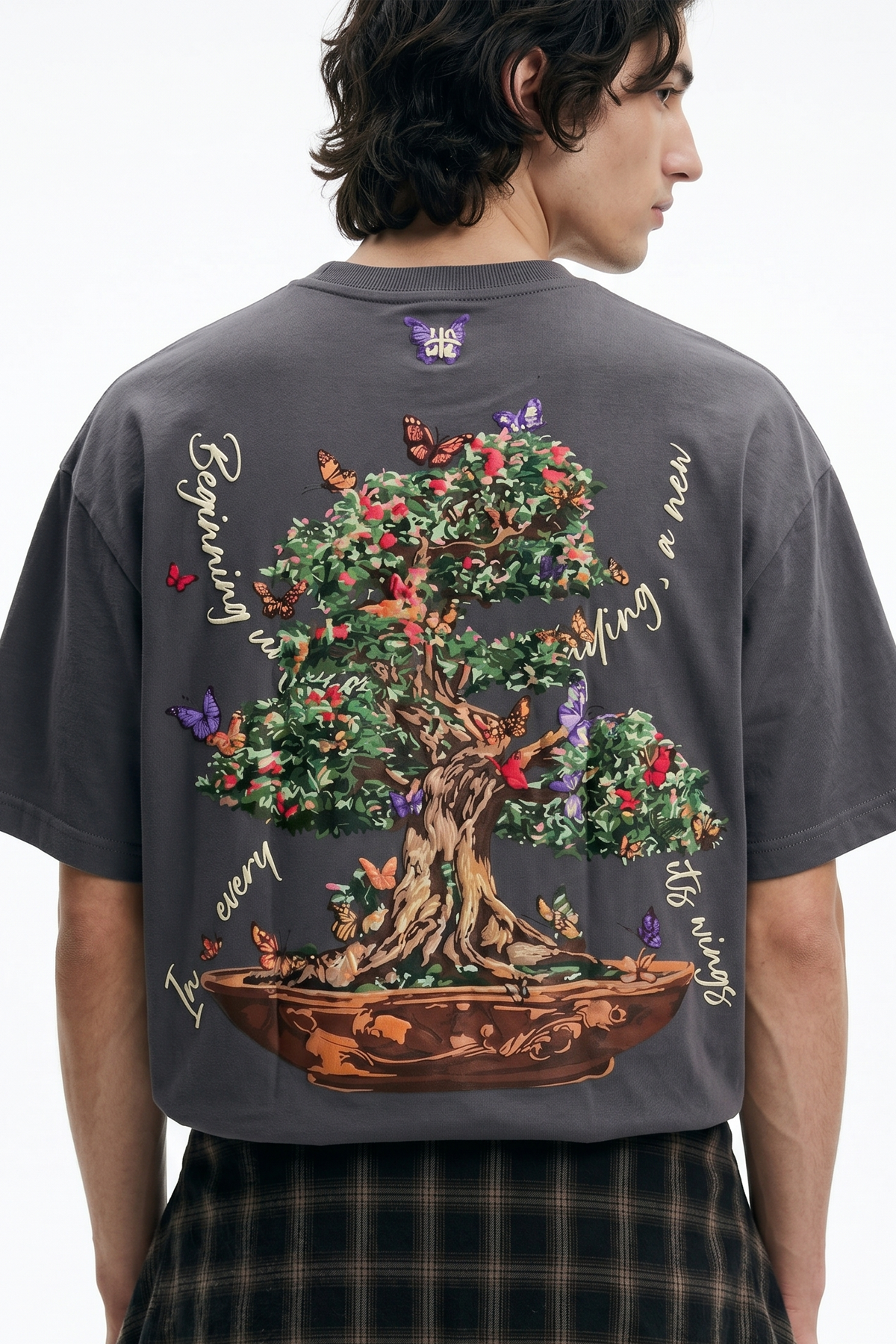 Metamorphosis Tee Grey