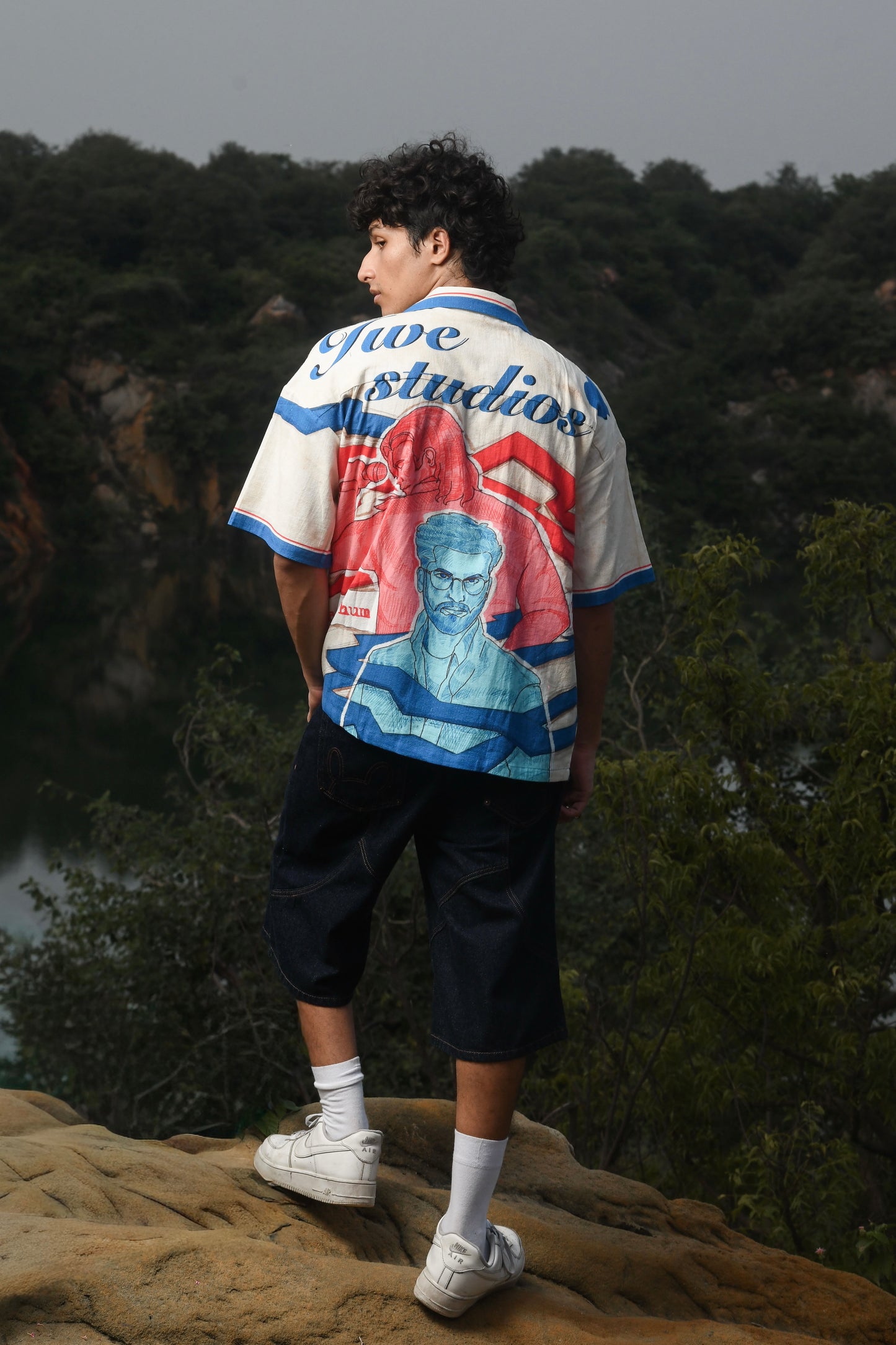 Wat Wat Cuban Half Sleeve Shirt