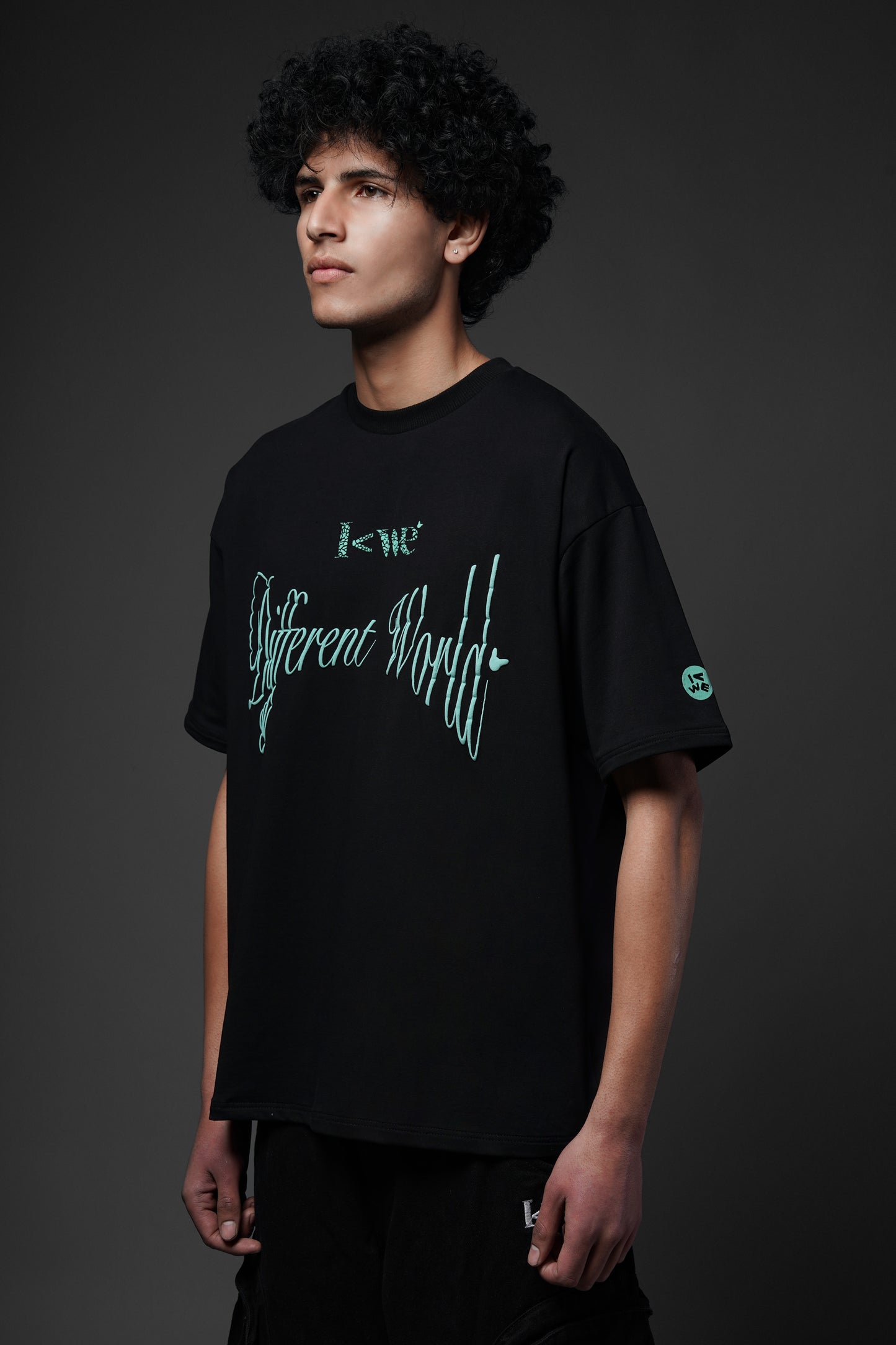 Different World Tee Black