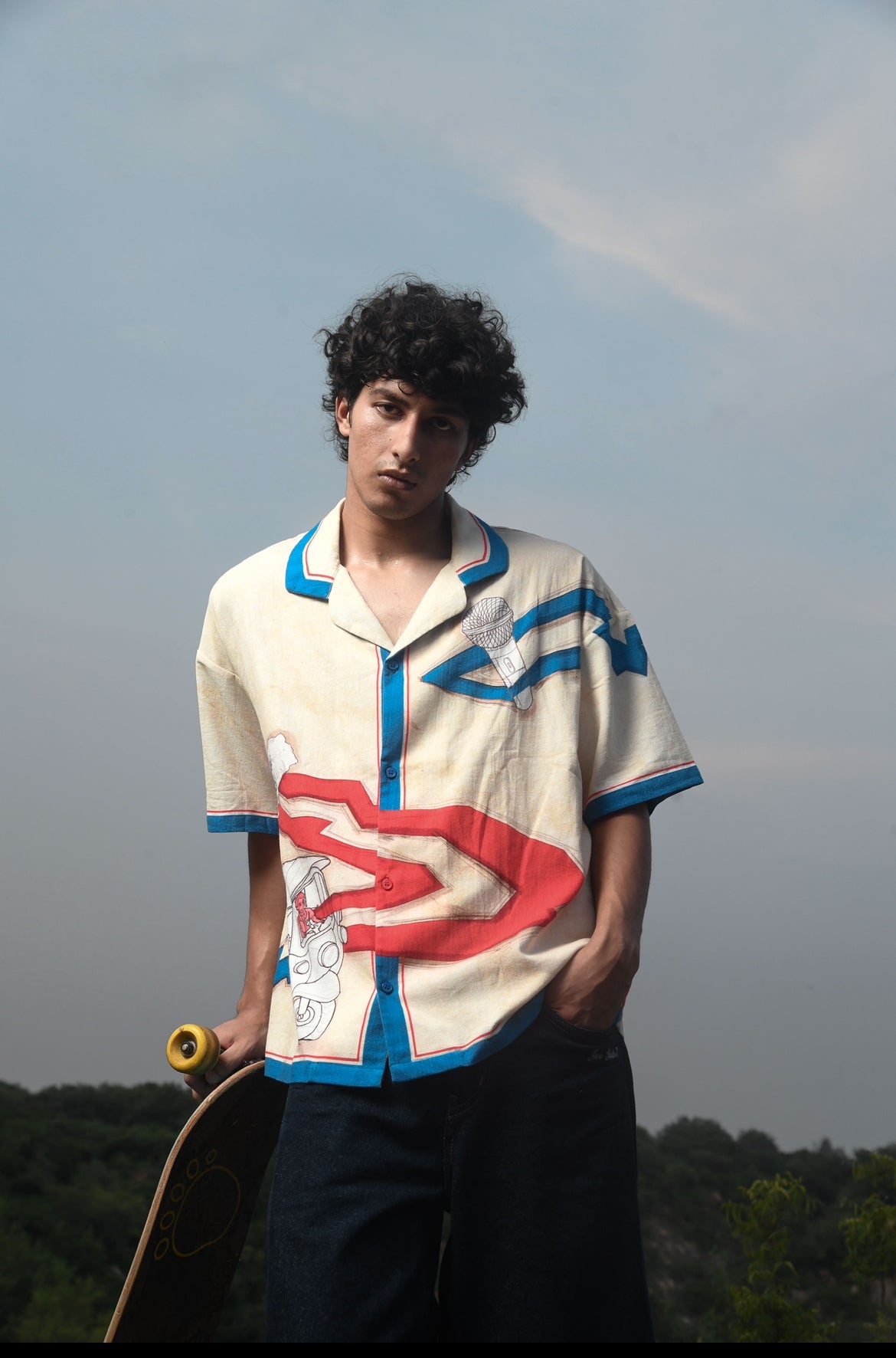 Wat Wat Cuban Half Sleeve Shirt