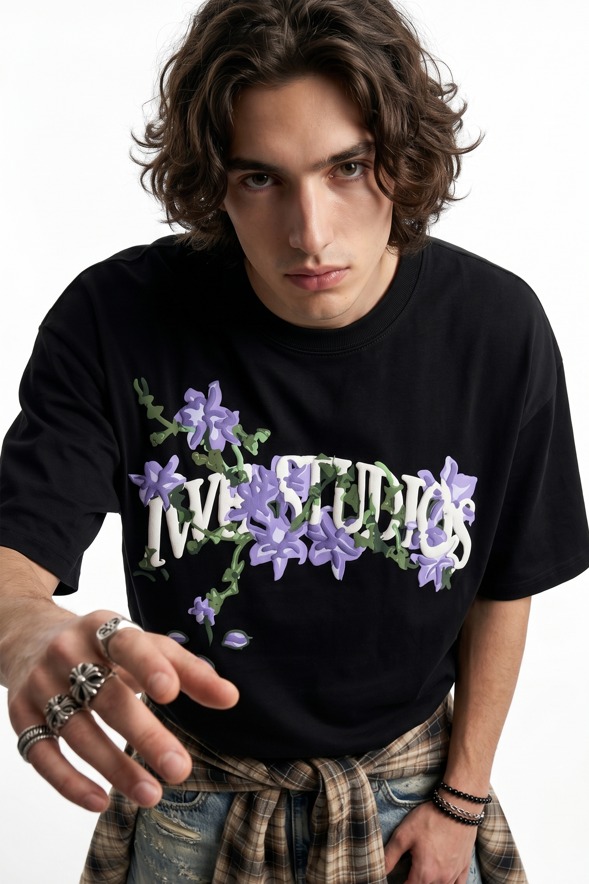 Metamorphosis Tee Obsidian