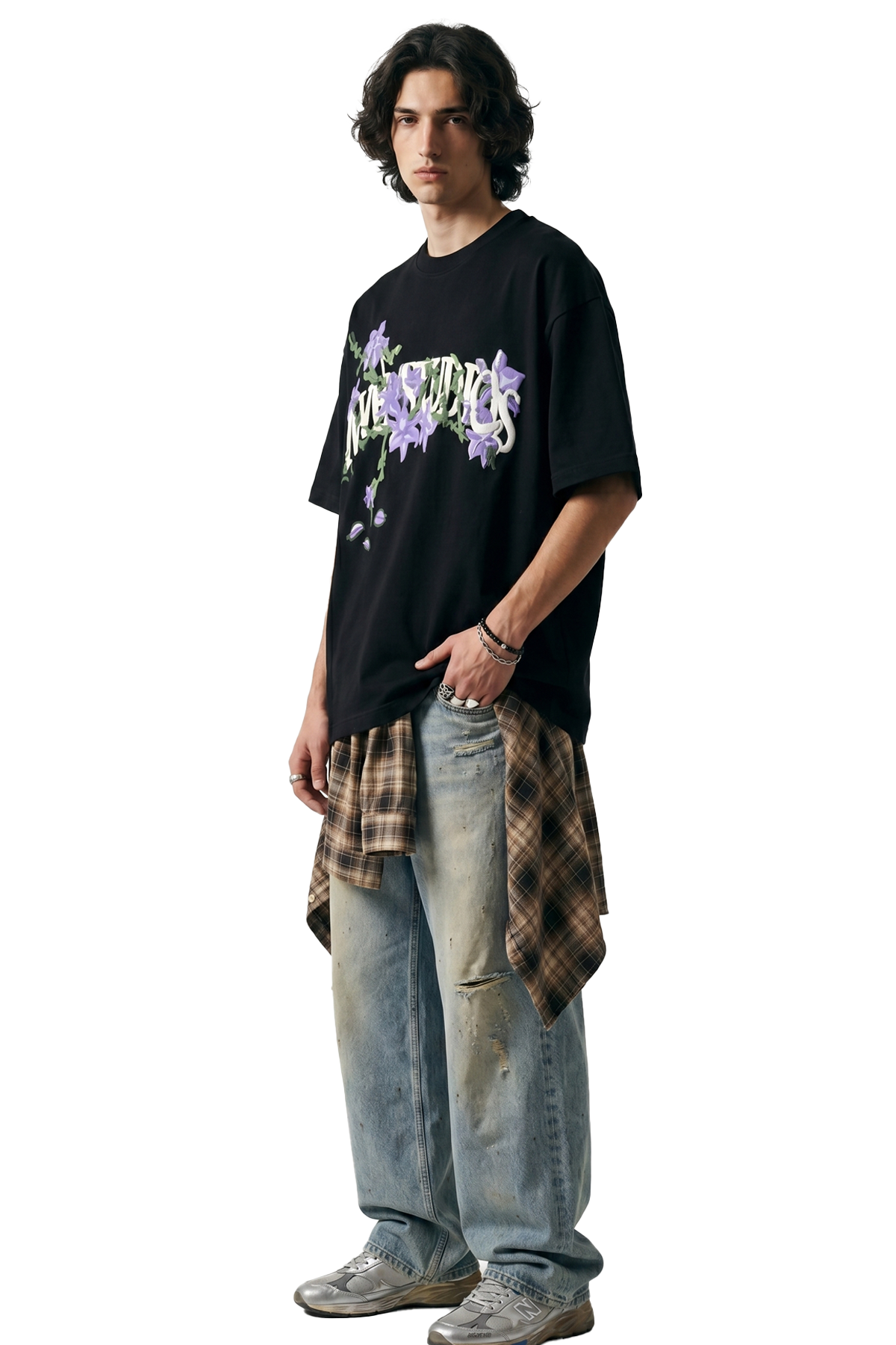 Metamorphosis Tee Obsidian