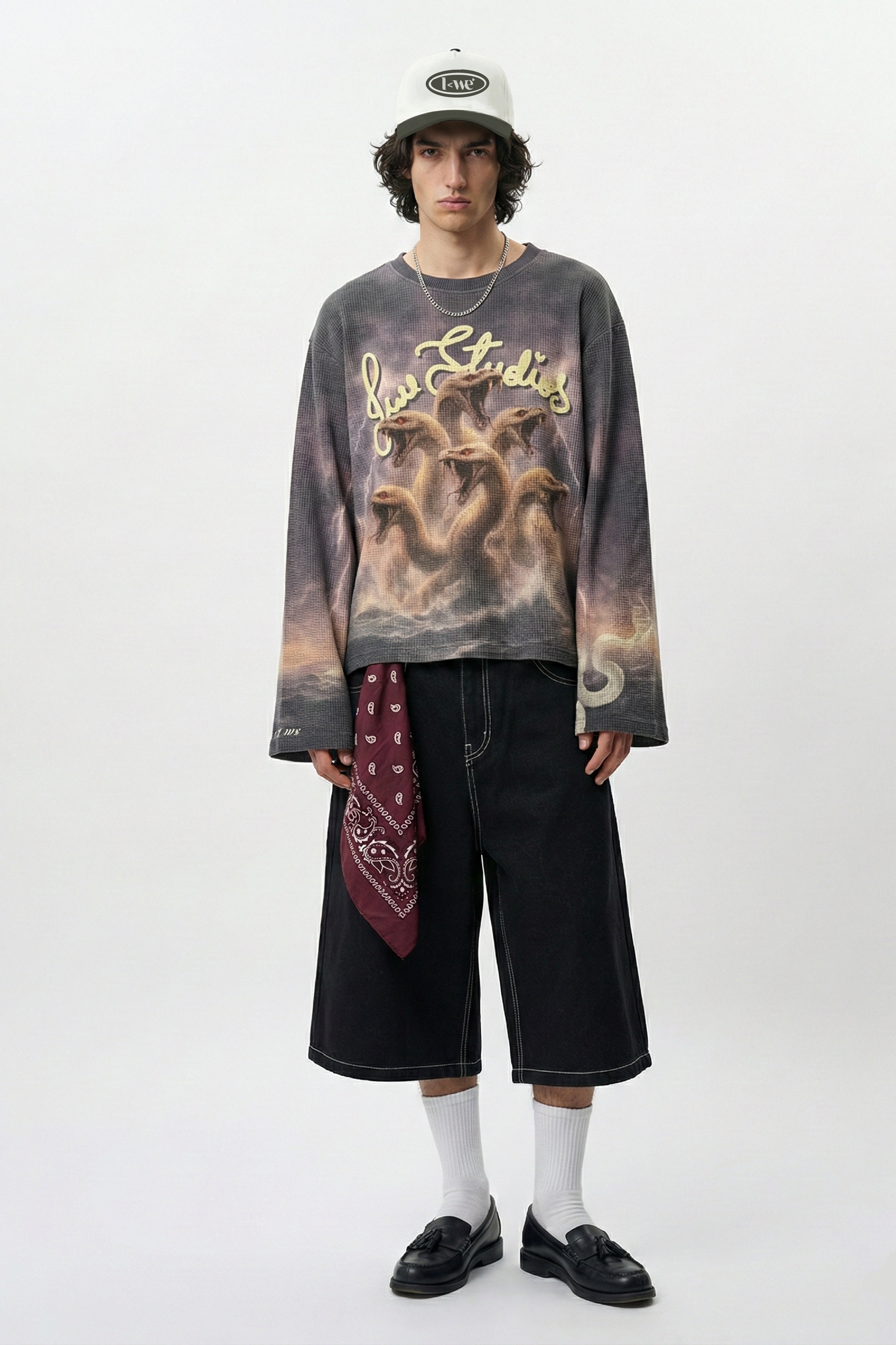 Stormbound Lilac Full Sleeve Waffle Tee – Iwe Studios